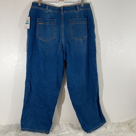 MICHAEL MICHAEL KORS Cali Blue WA Basics Denim Jeans Size 16 $110 New with tags - Picture 4 of 10